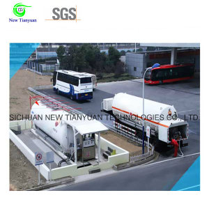 LNG mobile-Skid Filling Station with Whole Corollary Equipment, One-Stop Solution Service, Defferent